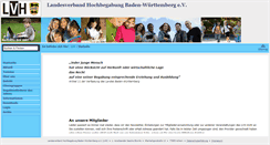 Desktop Screenshot of lvh-bw.de